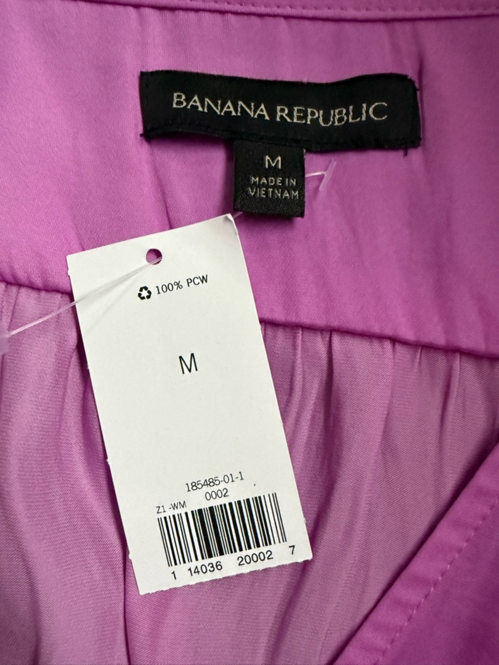 Banana Republic Light Pink V-Neck Peplum Blouse with Cream Open Cardigan - Picture 12 of 12